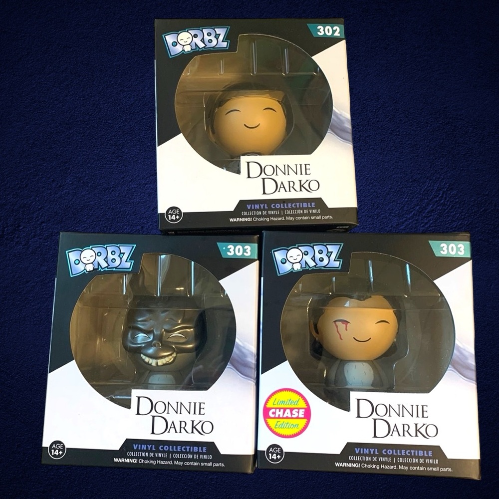 Donnie Darko Funko Dorbz Set With Chase Variant NIB